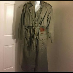 Olive Trench Coat